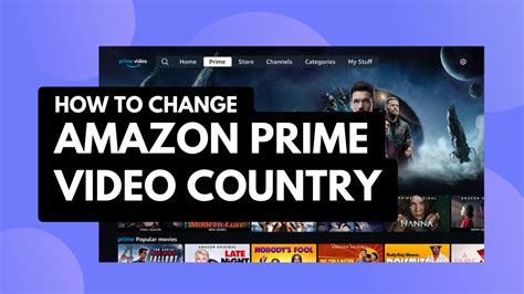 how to change amazon prime video country without vpn
